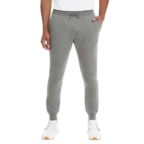New Hurley Jogger Pant Men's Size XXL Grey Slim Fit Soft Fleece Drawstring - Picture 1 of 16